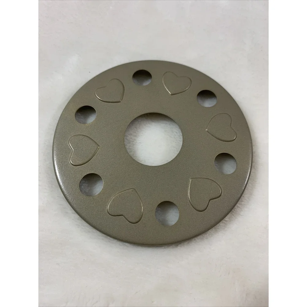 Two (2) Home Interiors‎ Candle Capper Topper Venting Plate 3.5